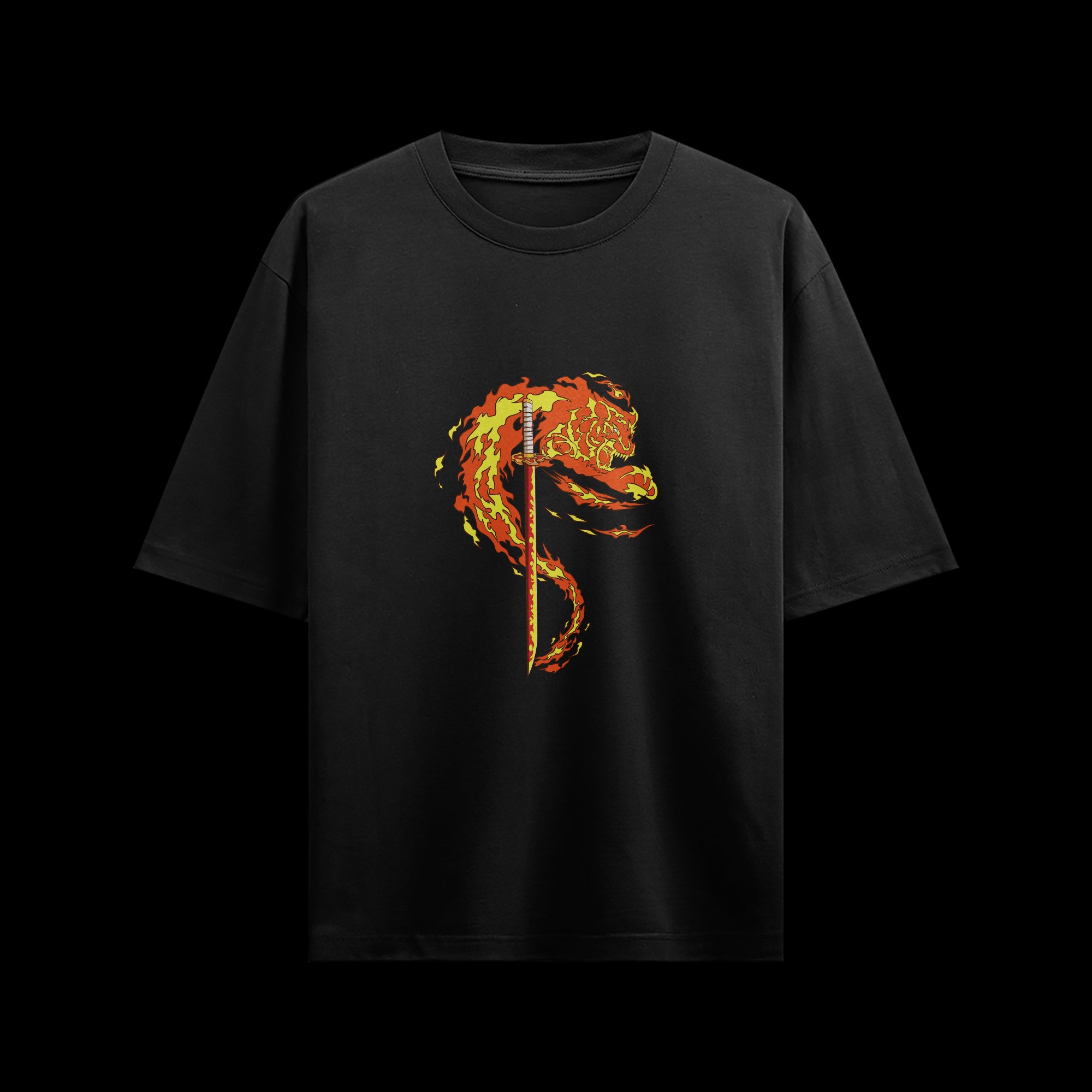 Rengoku Unisex Oversized Tshirt